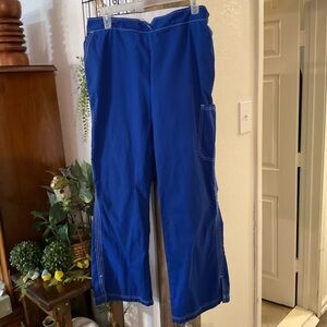 Women's Blue Scrub Pants.